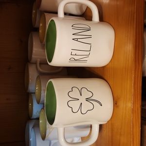 Rae Dunn St. Patrick's Day mugs *EUC (set of two)